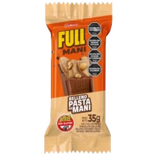 GEORGALOS TABLETA FULL MANI RELL.PASTA DE MANI *35 GR DIS