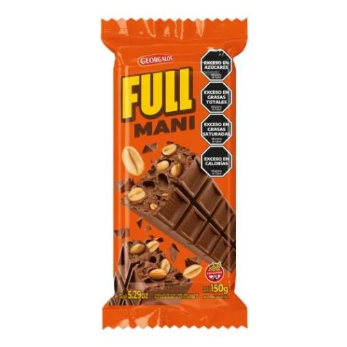 GEORGALOS TABLETA FULL MANI *150 GR. UNI
