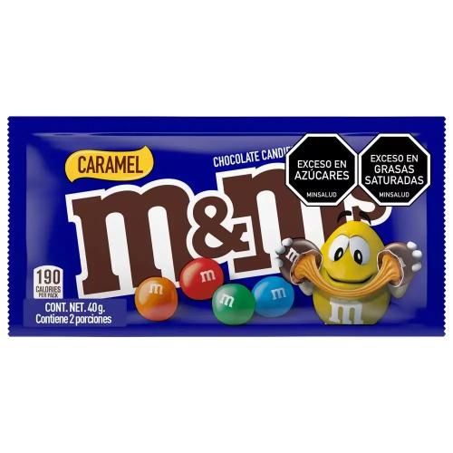 M&MS CHOCOLATE CARAMELO 6*40 GR. ZUN