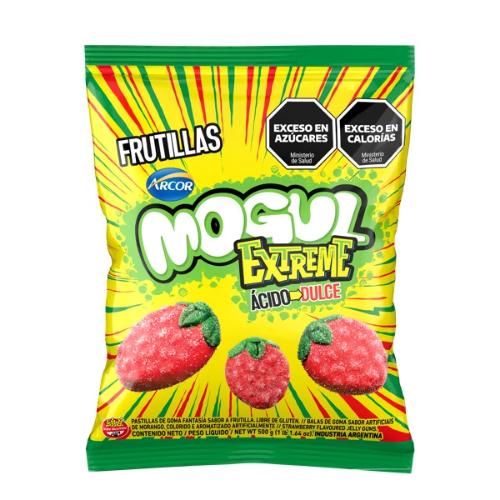ARCOR MOGUL FRUTILLAS EXTREME *500 GR. UNI