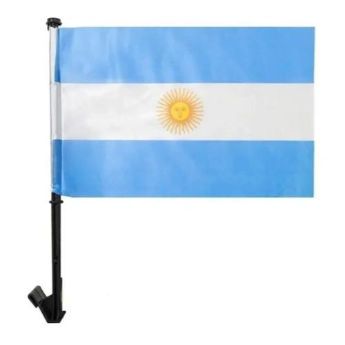 LOW COST BANDERA MUNDIAL ARGENTINA P/AUTO 30X43CM. UNI