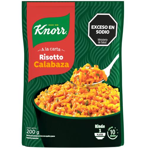 KNORR RISOTTO CALABAZA *200 GR. UNI