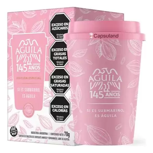 ARCOR AGUILA VASO ANIVERSARIO CON BARRITAS 5*14 GR. UNI